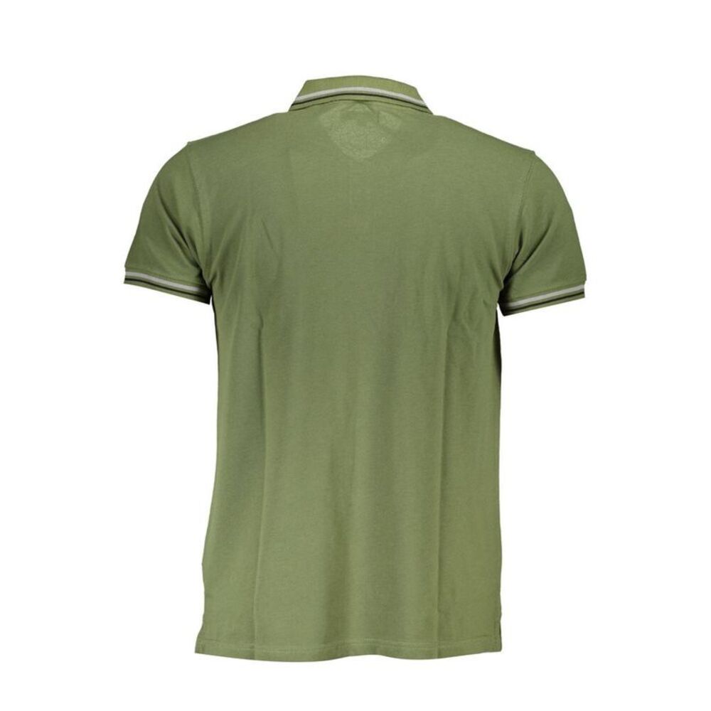 Cavalli Class Verde Cotton Men Men's Polo - Picture 3 of 3